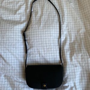 Aritzia Six Eleven Hendrick Black Crossbody Bag
